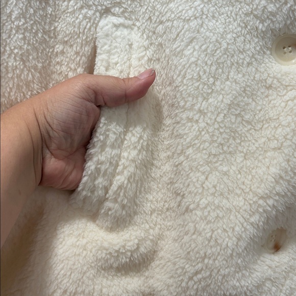 32 Degrees Cream Teddy Jacket - Picture 3 of 8